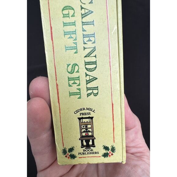 NEW Unused Cider Mill Advent Calendar Ribbon & Gift Set Christmas Holiday - Picture 3 of 7